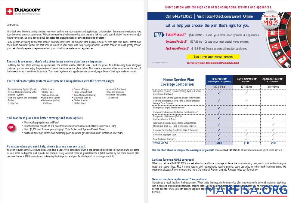 Realistic Switzerland Dukascopy bank mortgage loan statement in Word and PDF formats , 8 pages 5 6 template